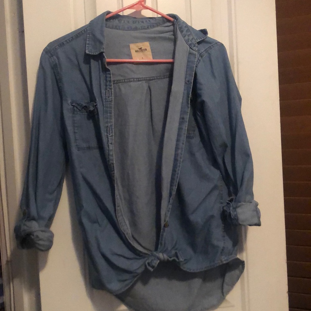 Hollister Denim bottom down